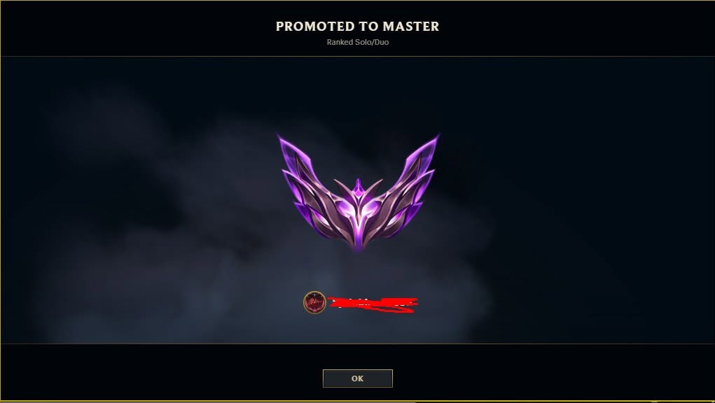 Result screenshot: Emerald → Master